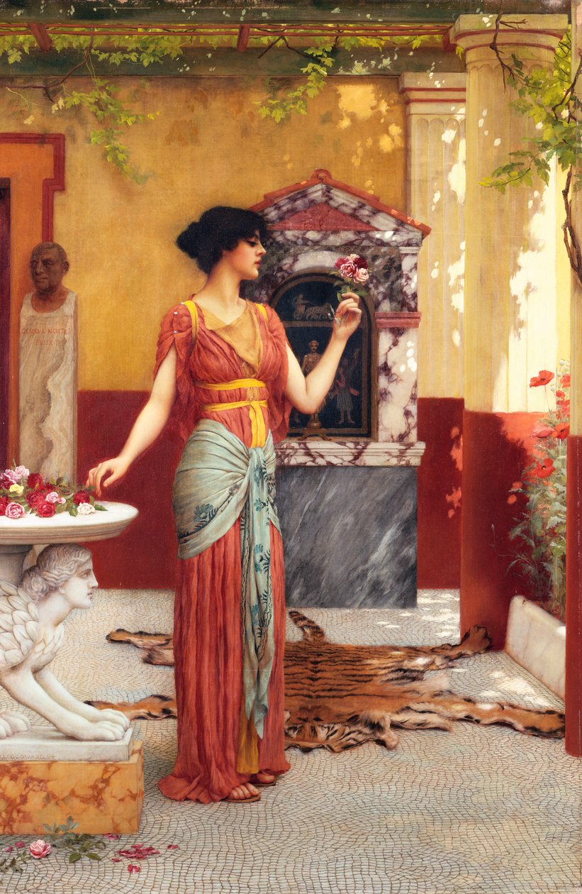 Kukkakimppu, 1899 tekijältä John William Godward