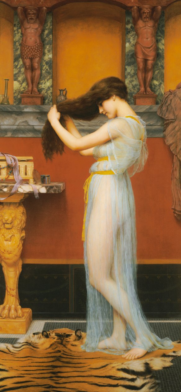 WC, 1900 tekijältä John William Godward
