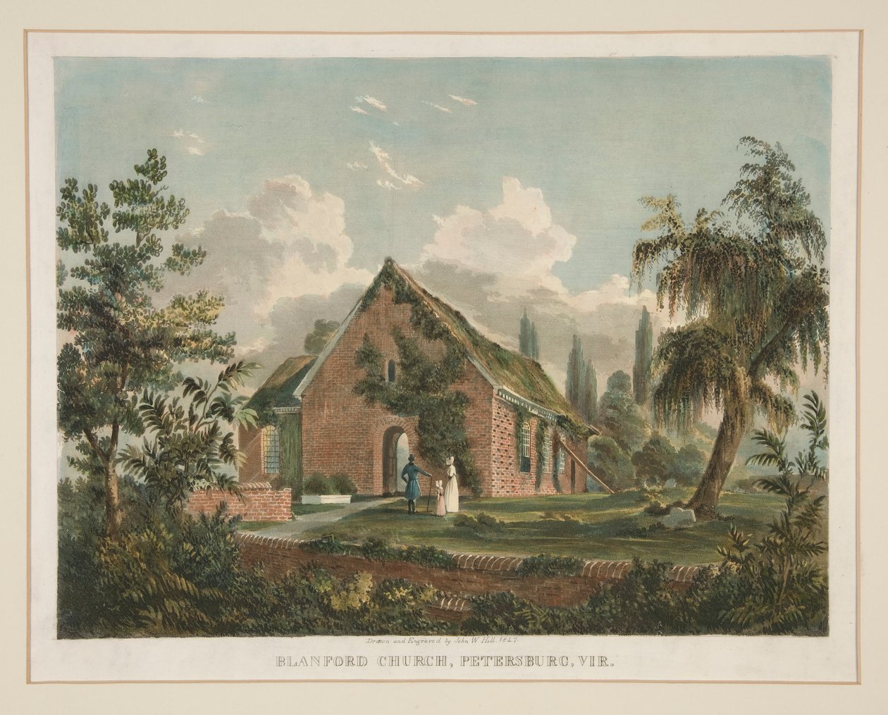 Blandford Church, Pietari, Va. tekijältä John William Hill