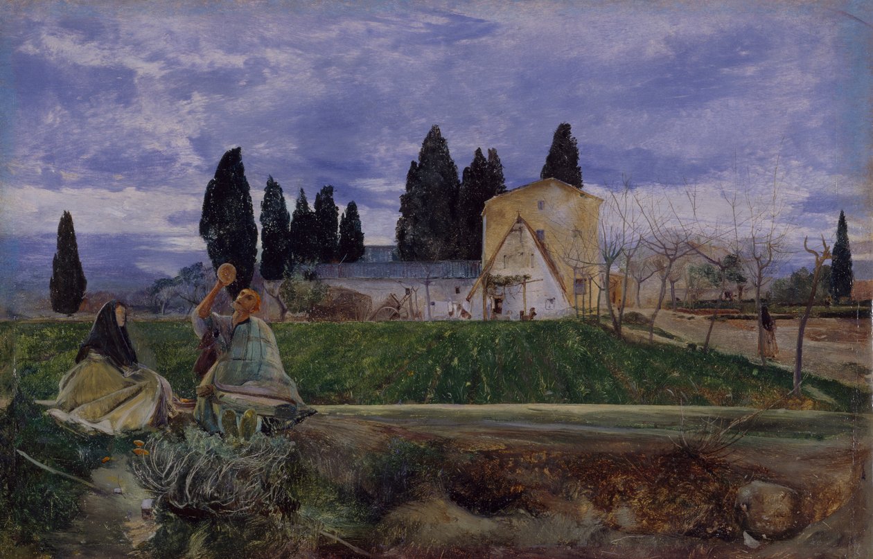 Kevät Espanjassa: lähellä Gordellaa, 1869 tekijältä John William Inchbold