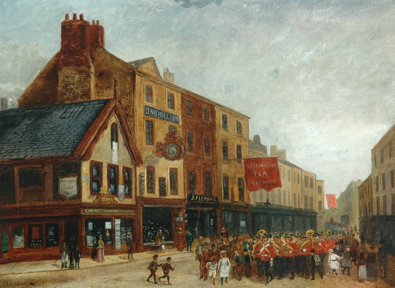 Halifax Street Scene, 1890 tekijältä John William Oates