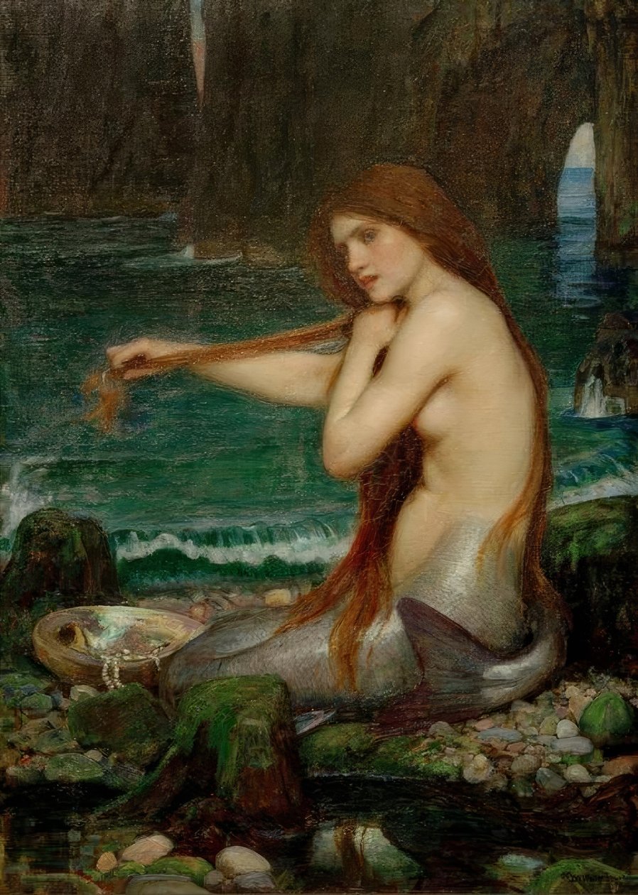 Merenneito tekijältä John William Waterhouse