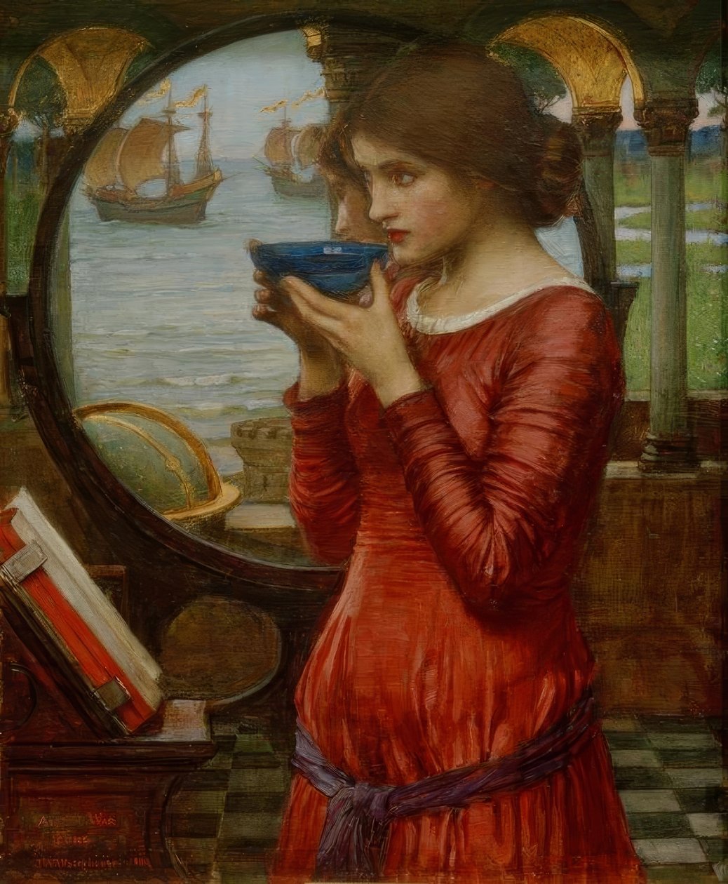 Kohtalo tekijältä John William Waterhouse