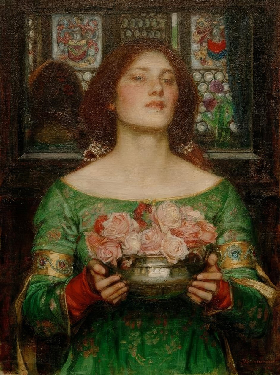 Kerätkää ruusunnuppuja, kun vielä voitte tekijältä John William Waterhouse