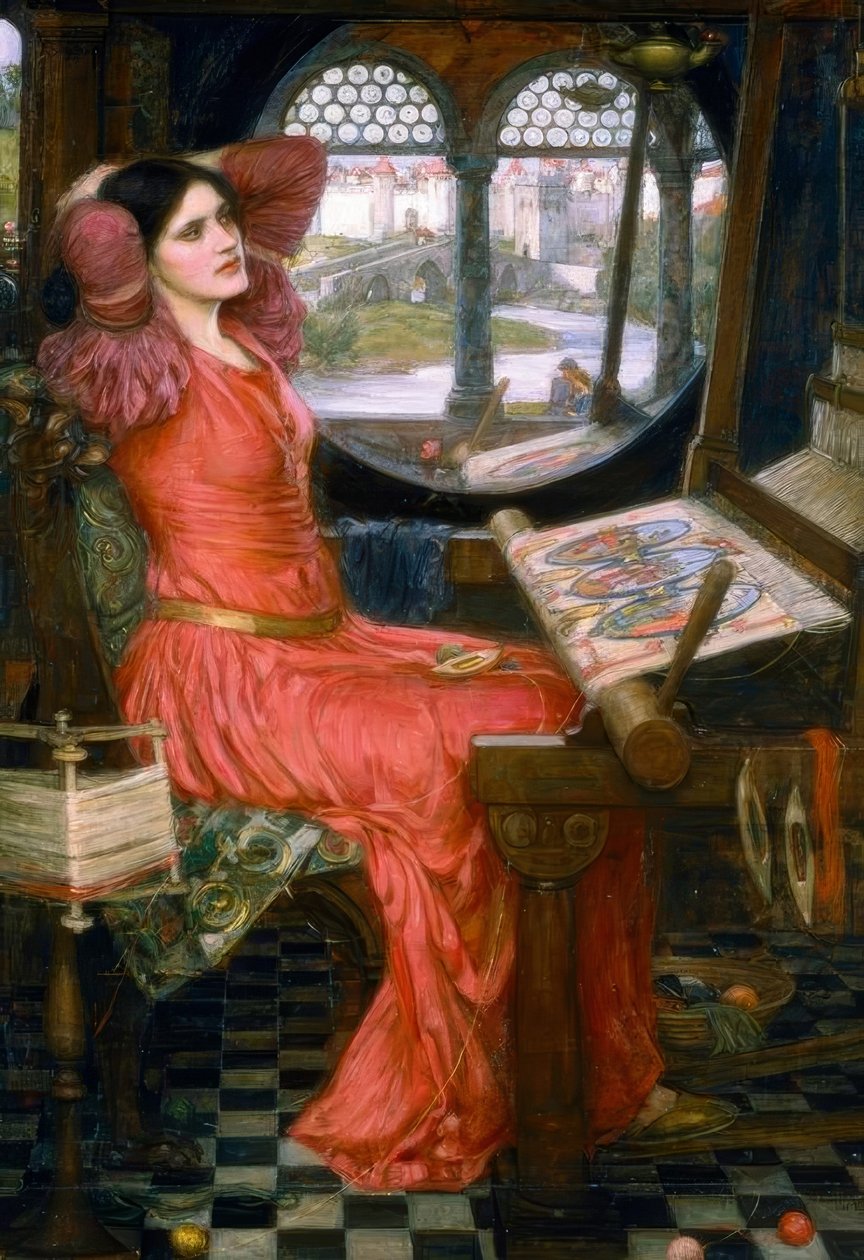 Lady of Shalott tekijältä John William Waterhouse