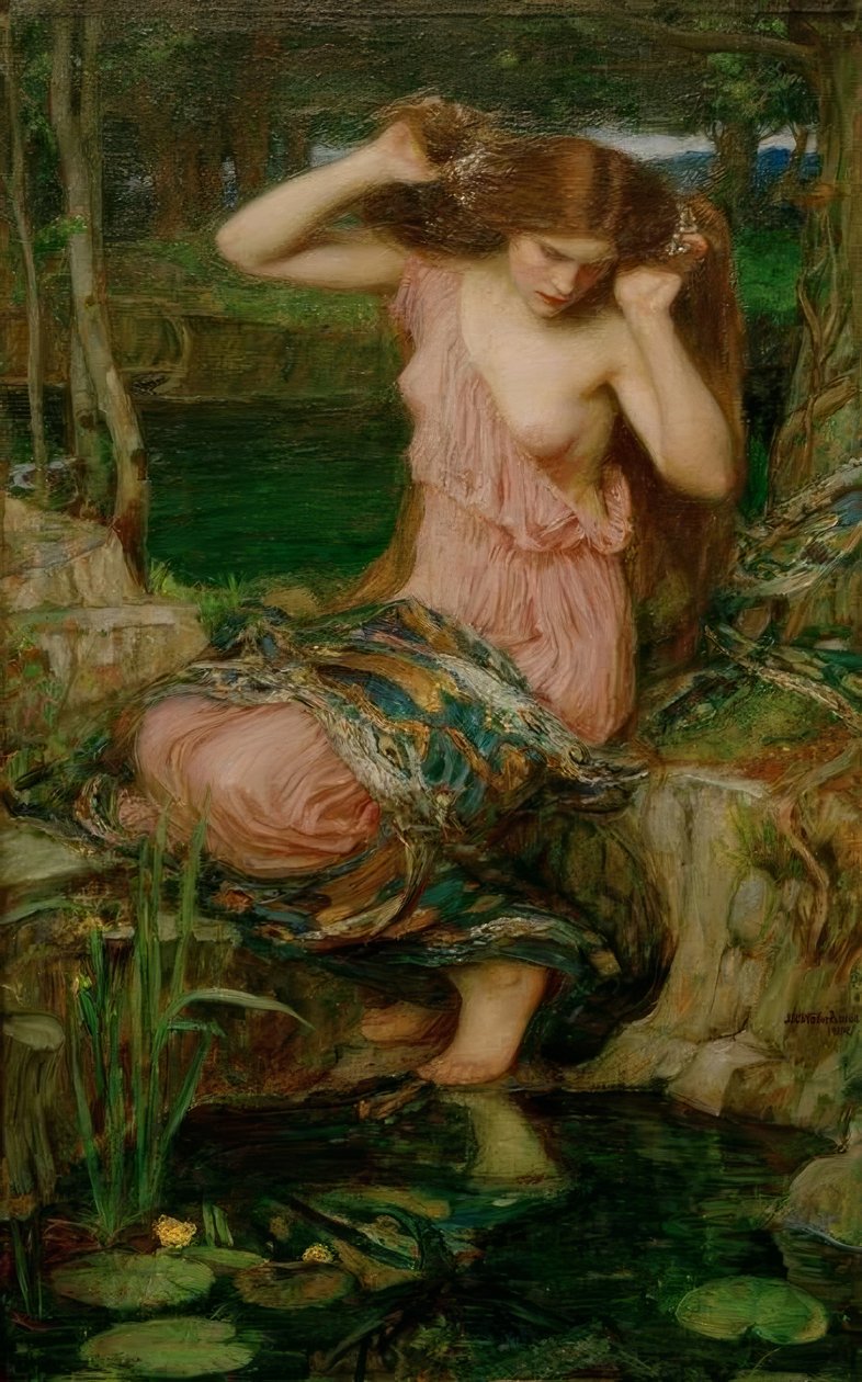 Lamia tekijältä John William Waterhouse