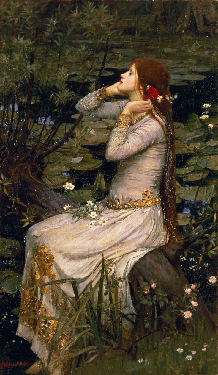Ophelia, 1894 tekijältä John William Waterhouse