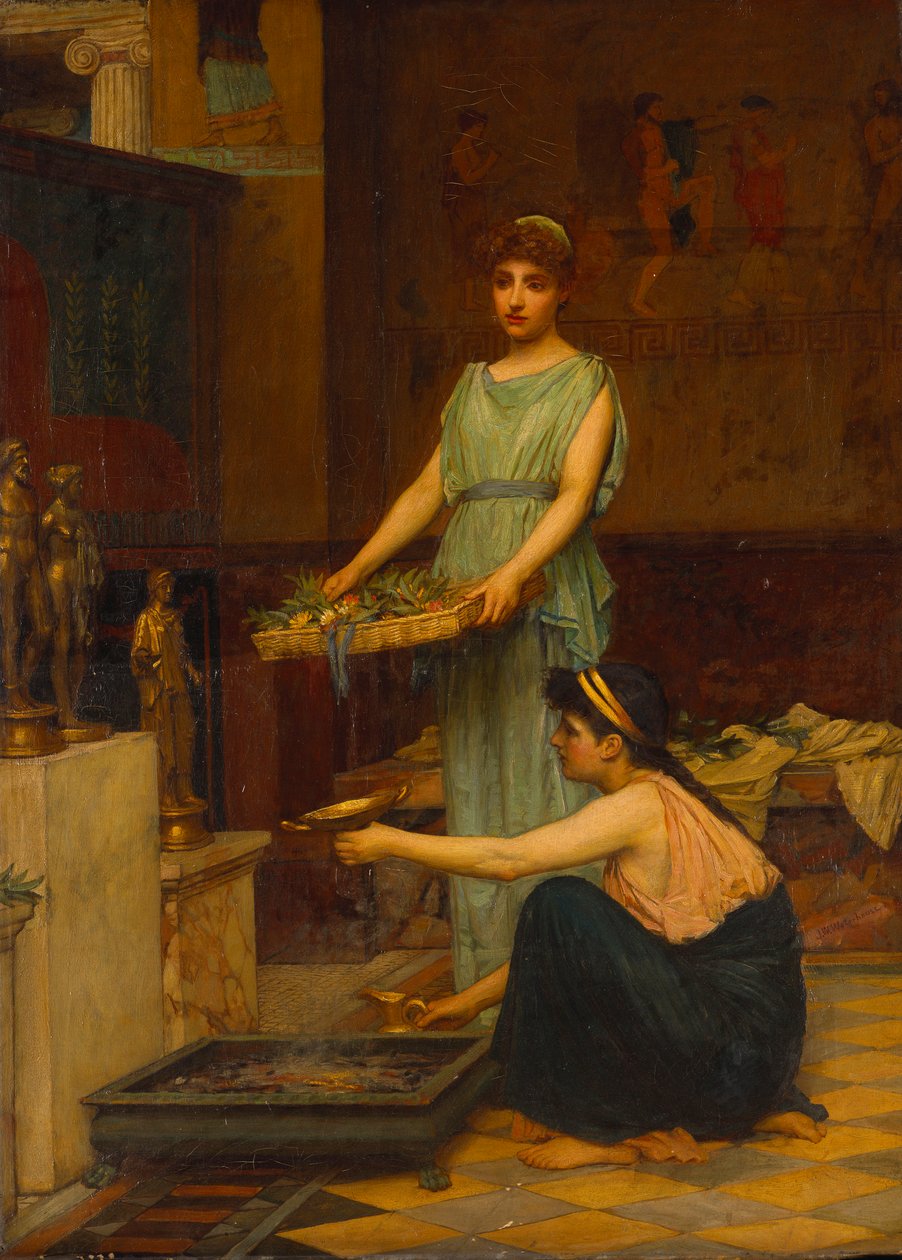 Jumalien perhe tekijältä John William Waterhouse
