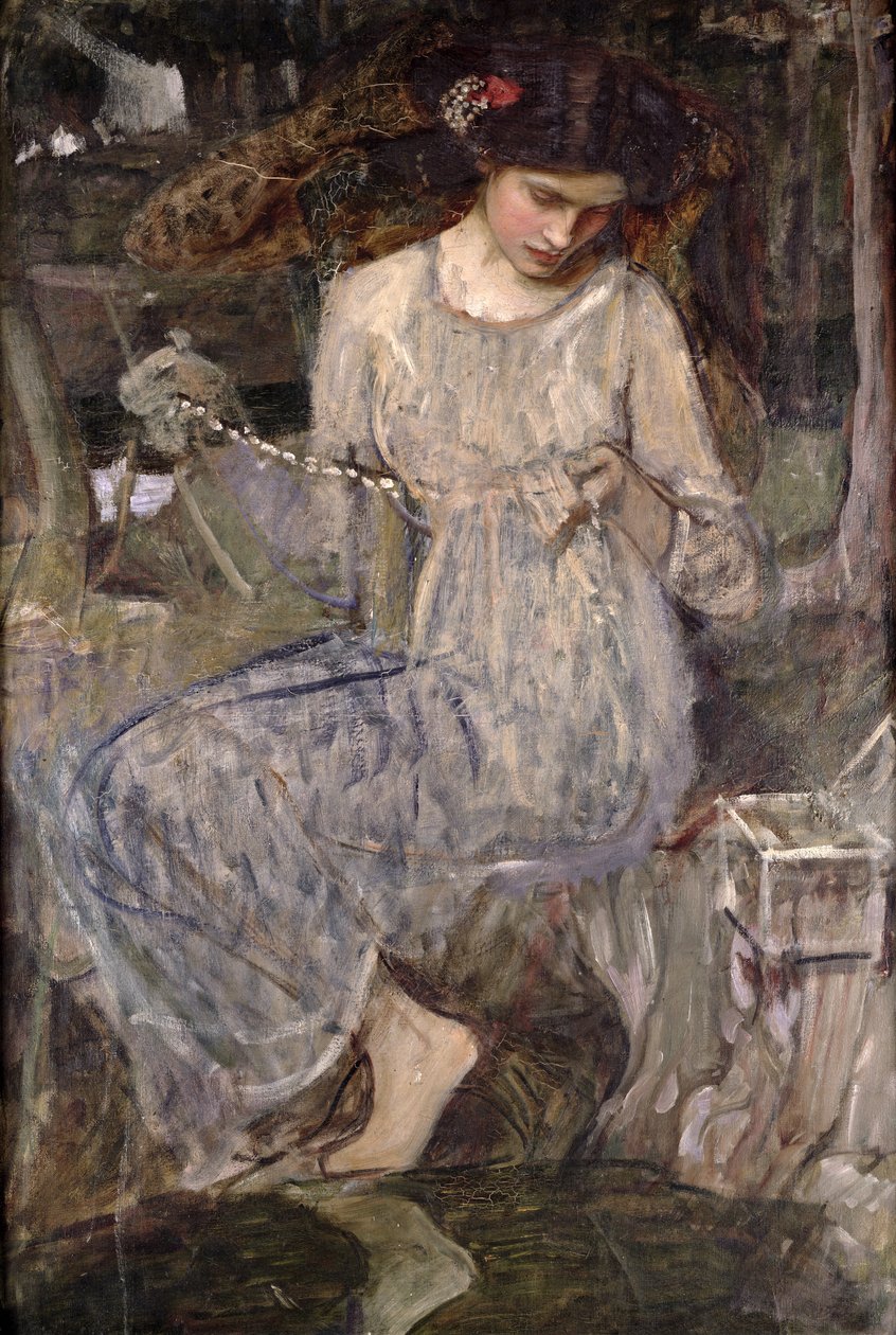 Kaulakoru, n. 1909 tekijältä John William Waterhouse