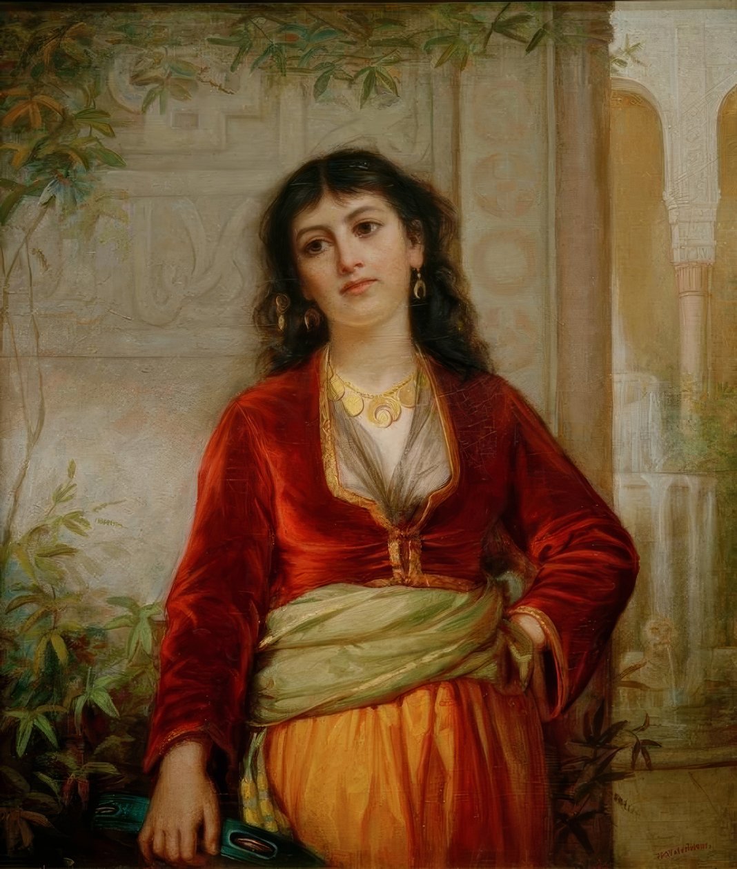 Ei-toivottu seuralainen: Katukohtaus Kairossa tekijältä John William Waterhouse