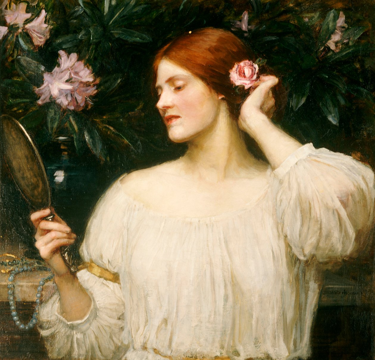 Vanity, n. 1908-1910 tekijältä John William Waterhouse