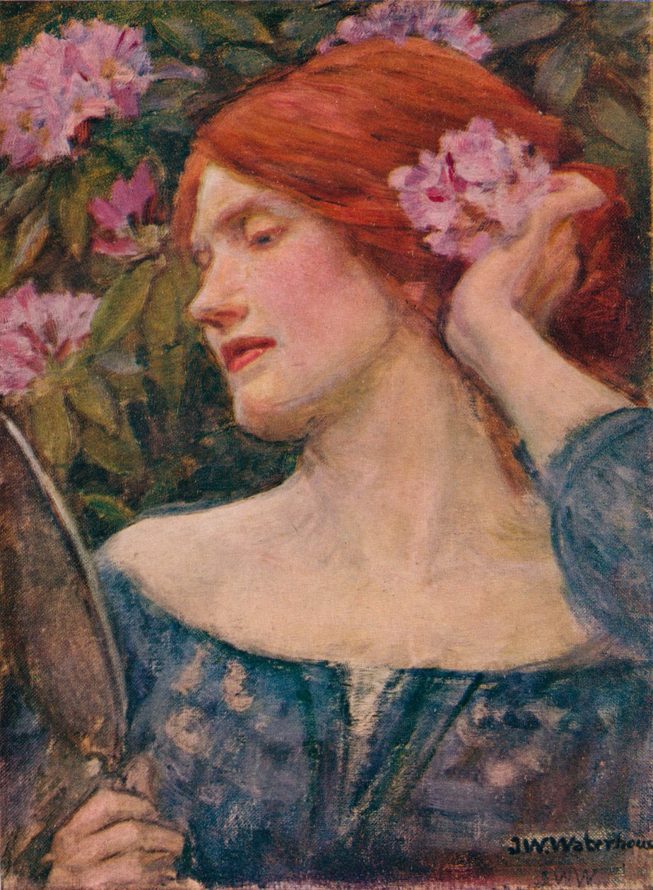Vanity, c1910 tekijältä John William Waterhouse