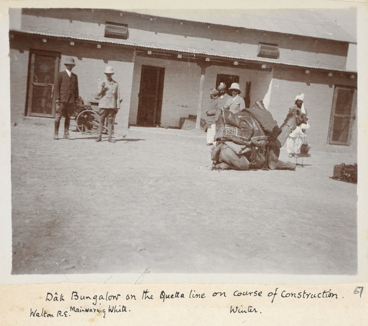 Razavi Khorasanin maakunta, Iran, n. 1908 (b/w kuva) tekijältä John Williams Watson