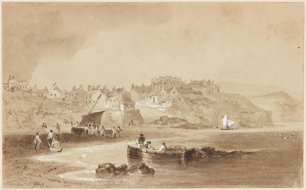 Robin Hoods Bay (vartalon väri) tekijältä John Wilson Carmichael