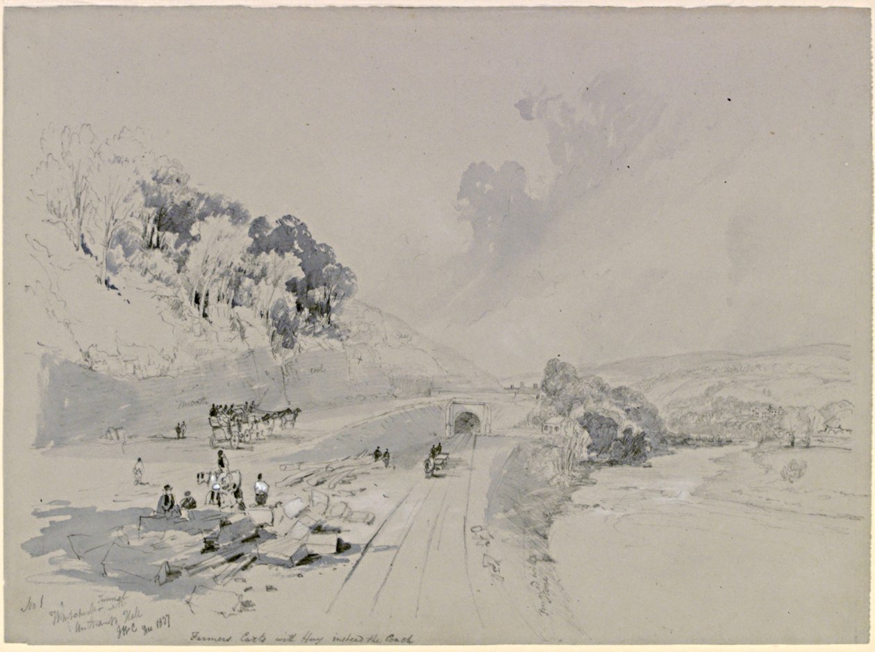 Whitchester Tunnel Unthank Hallilla (vartalon väri) tekijältä John Wilson Carmichael