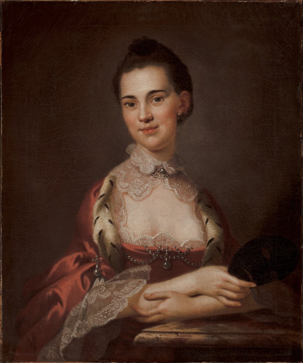 Anne Gibbesin muotokuva rouva Edward Thomas, 1767 tekijältä John Wollaston