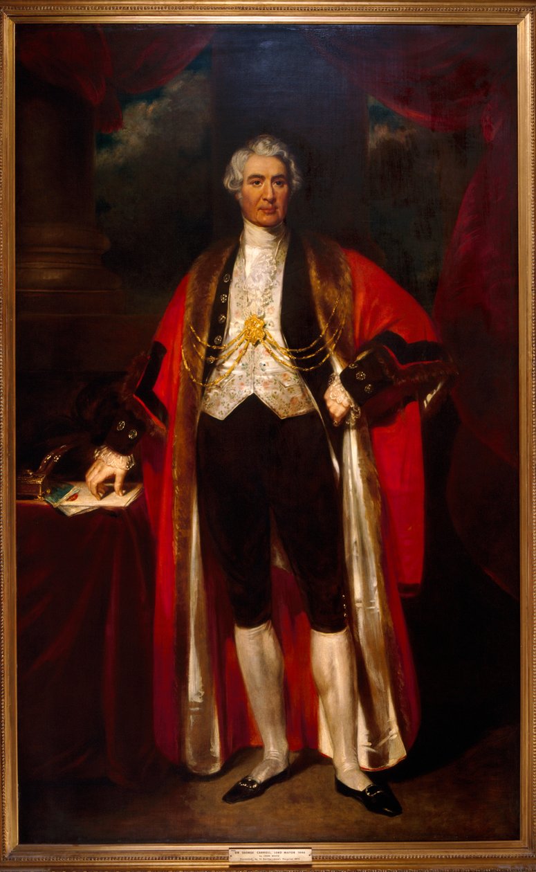 Sir George Carroll, sheriffi 1837-8. tekijältä John Wood