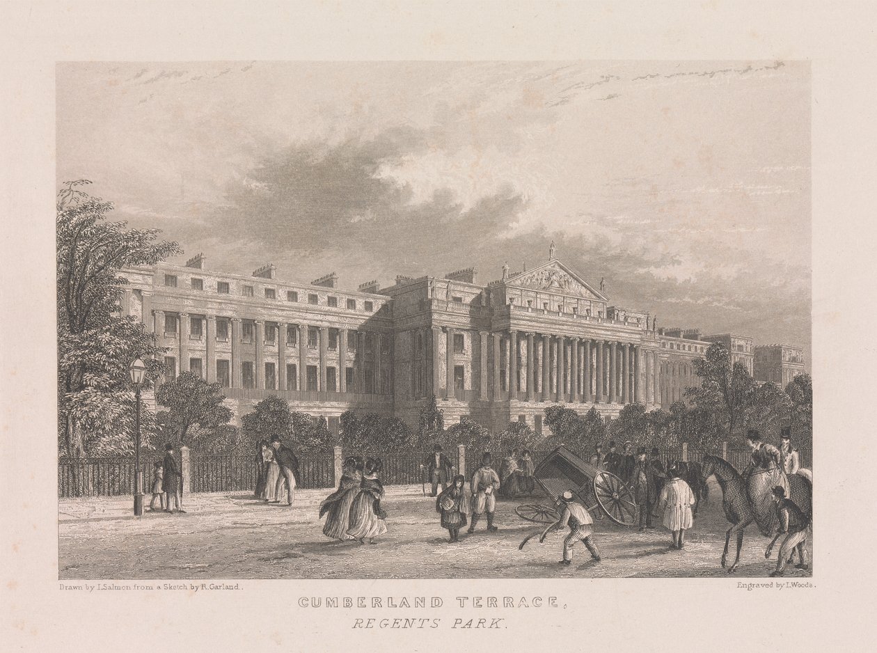 Cumberland Terrace, Regents Park tekijältä John Woods