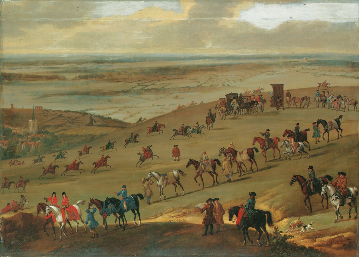 Warren Hill, Newmarket tekijältä John Wootton