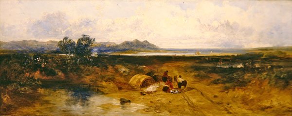 Kilpailijat Malltraeth Baystä - Anglesey tekijältä John Wright Oakes
