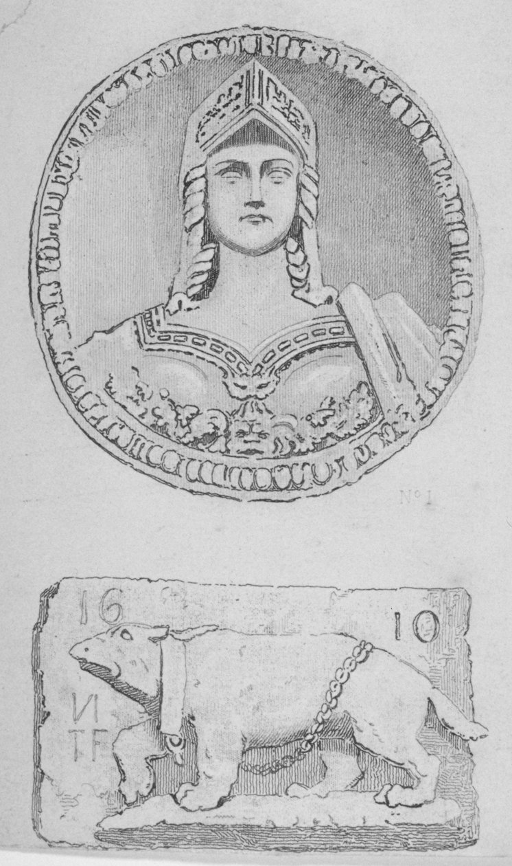 Artefacts, City of London, 1851 tekijältä John Wykeham Archer