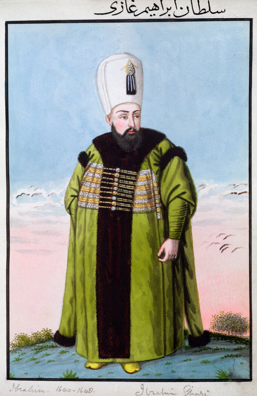 Ibrahim I, ottomaanien keisari, 1808 tekijältä John Young