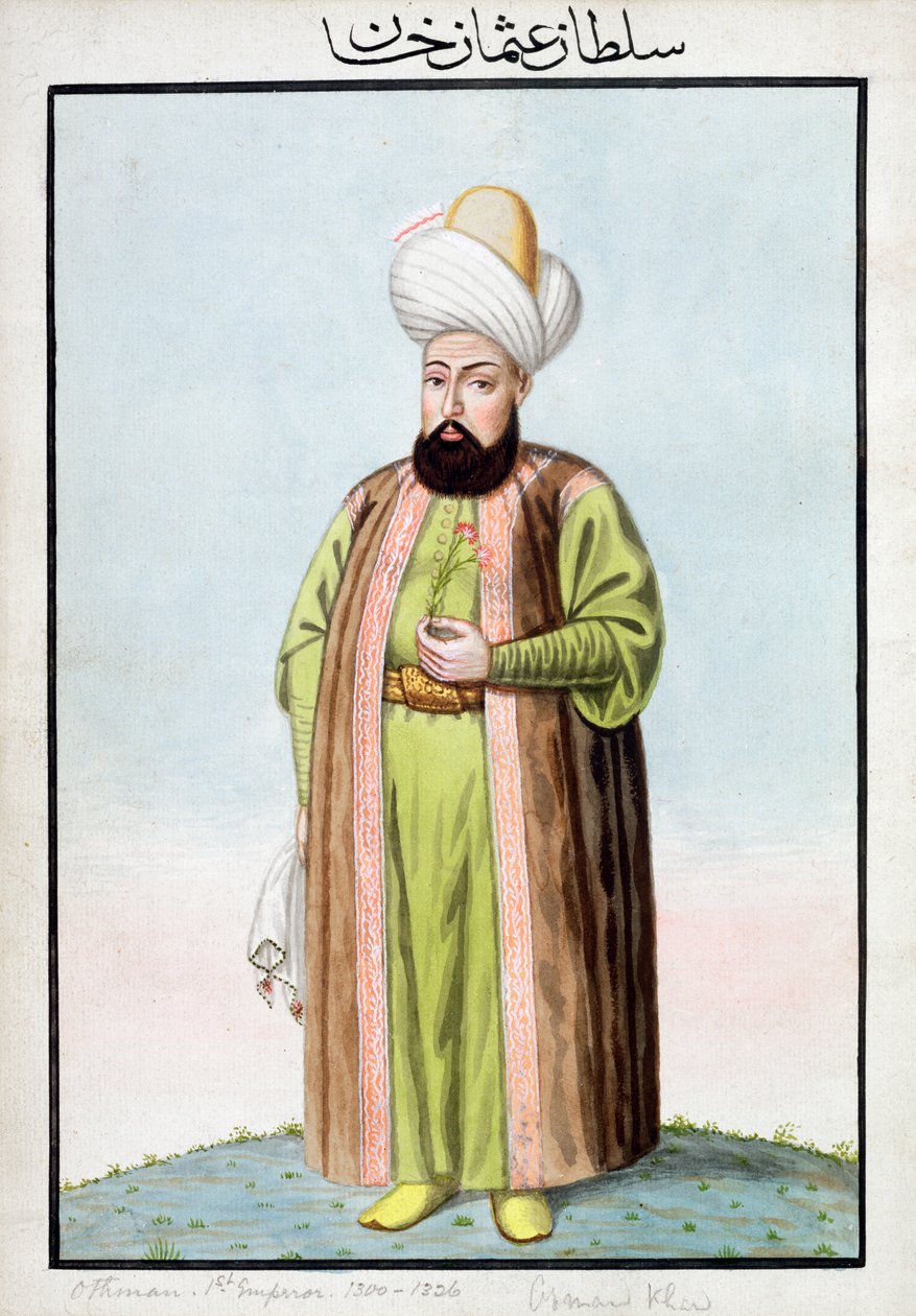 Osman I, ottomaanien keisari, 1808 tekijältä John Young