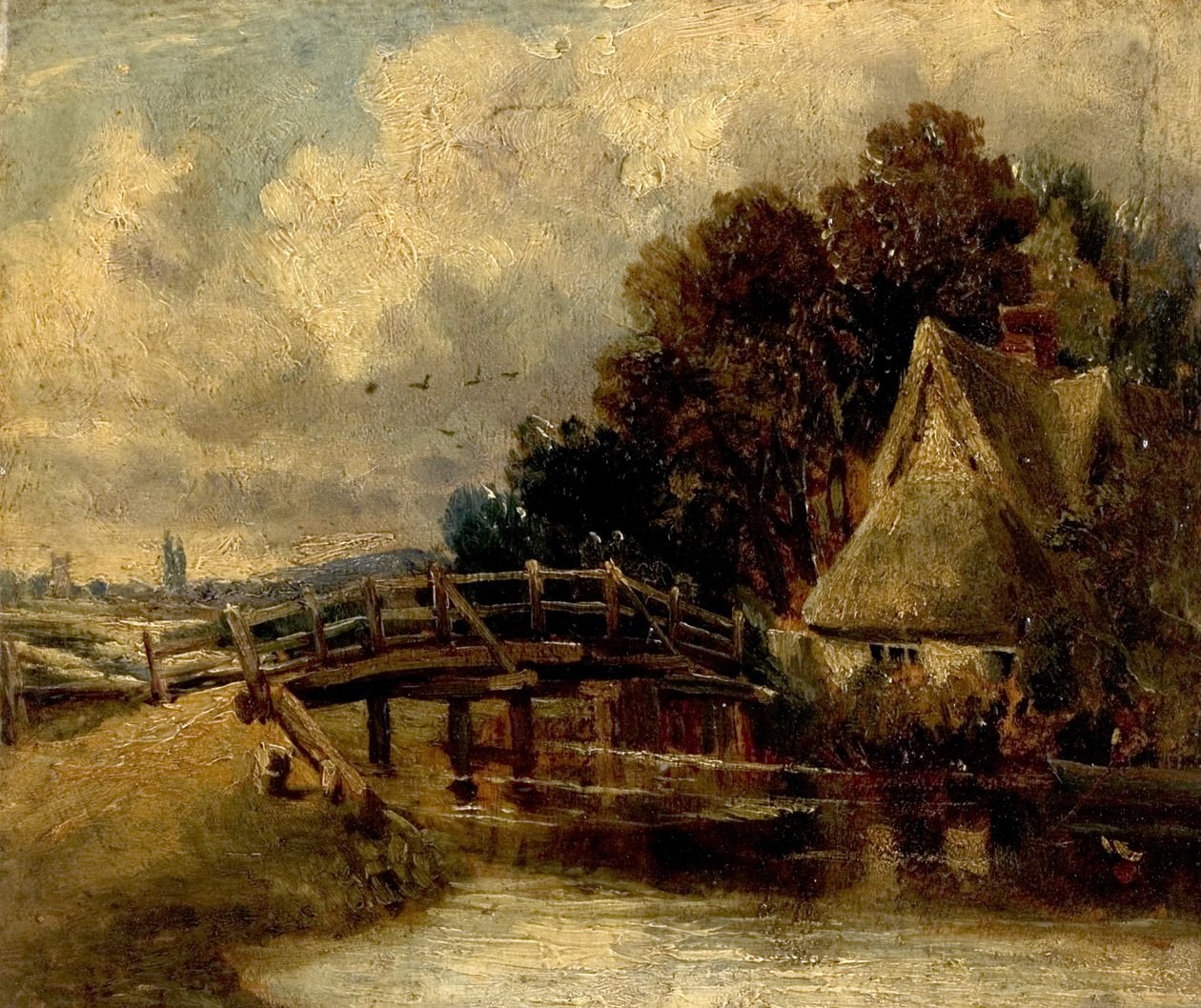 Stourilla lähellä East Bergholtia, Suffolkissa tekijältä John Constable