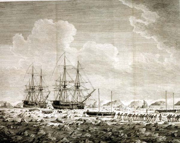 "Kilpahevonen" ja "ruho", 7. elokuuta 1773 tekijältä John the Younger Cleveley