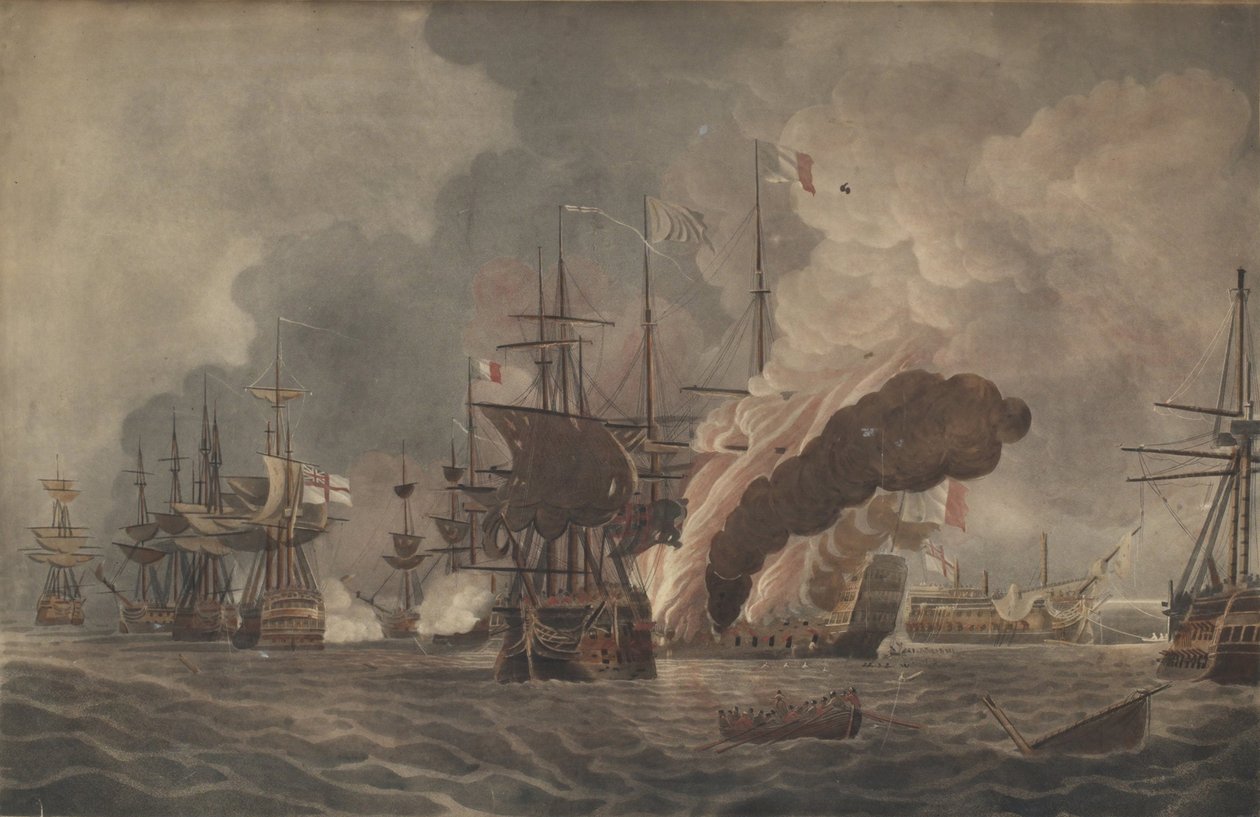 Niilin taistelu, n. 1800 tekijältä John william Edy