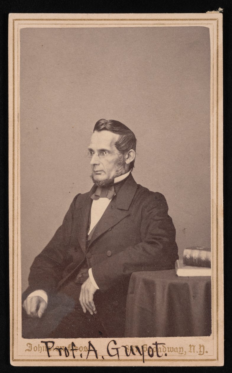 Muotokuva Arnold Henry Guyotista 1807-1884, Ennen vuotta 1866. tekijältä Johnston Bros