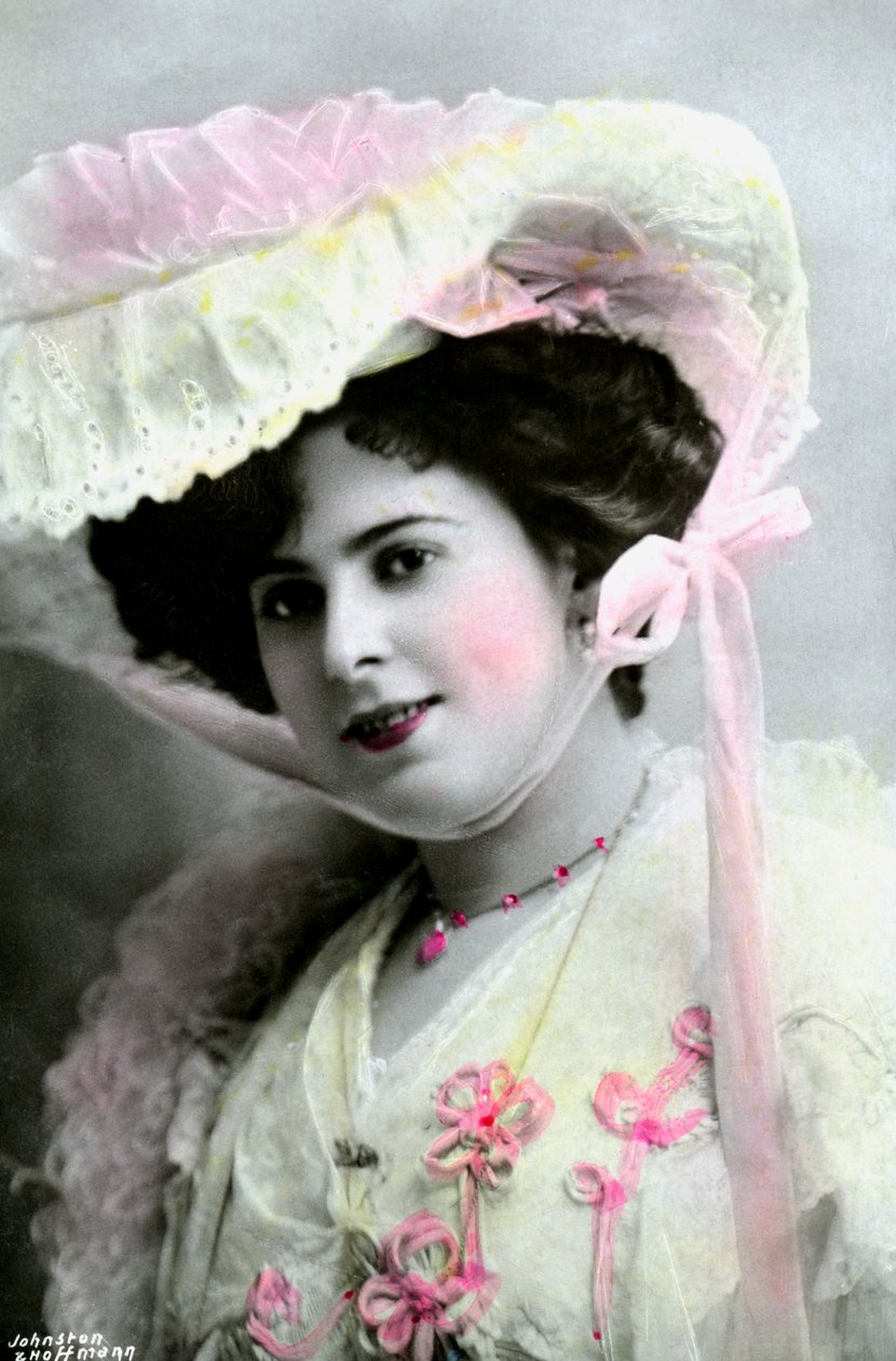 Gaynor Rowlands 1883-1906, englantilainen näyttelijä, 1900-luvun alku. tekijältä Johnston and Hoffman