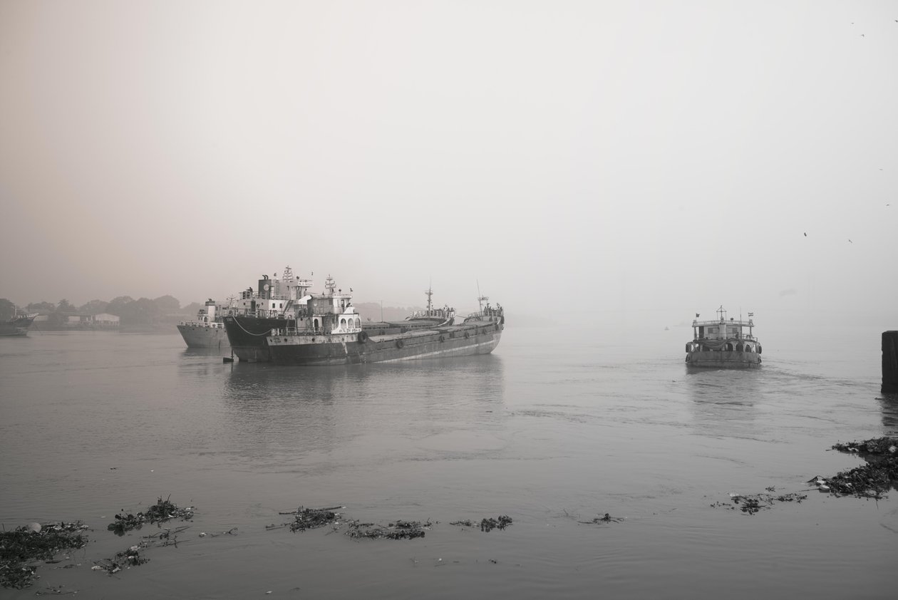 Juuttitehdas, Kolkata, Intia, 2017 (kuva) (kuva) tekijältä Jon Nicholson