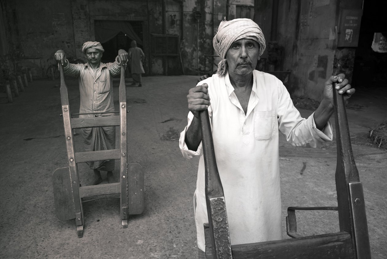 Juuttitehdas, Kolkata, Intia, 2017 (kuva) (kuva) tekijältä Jon Nicholson