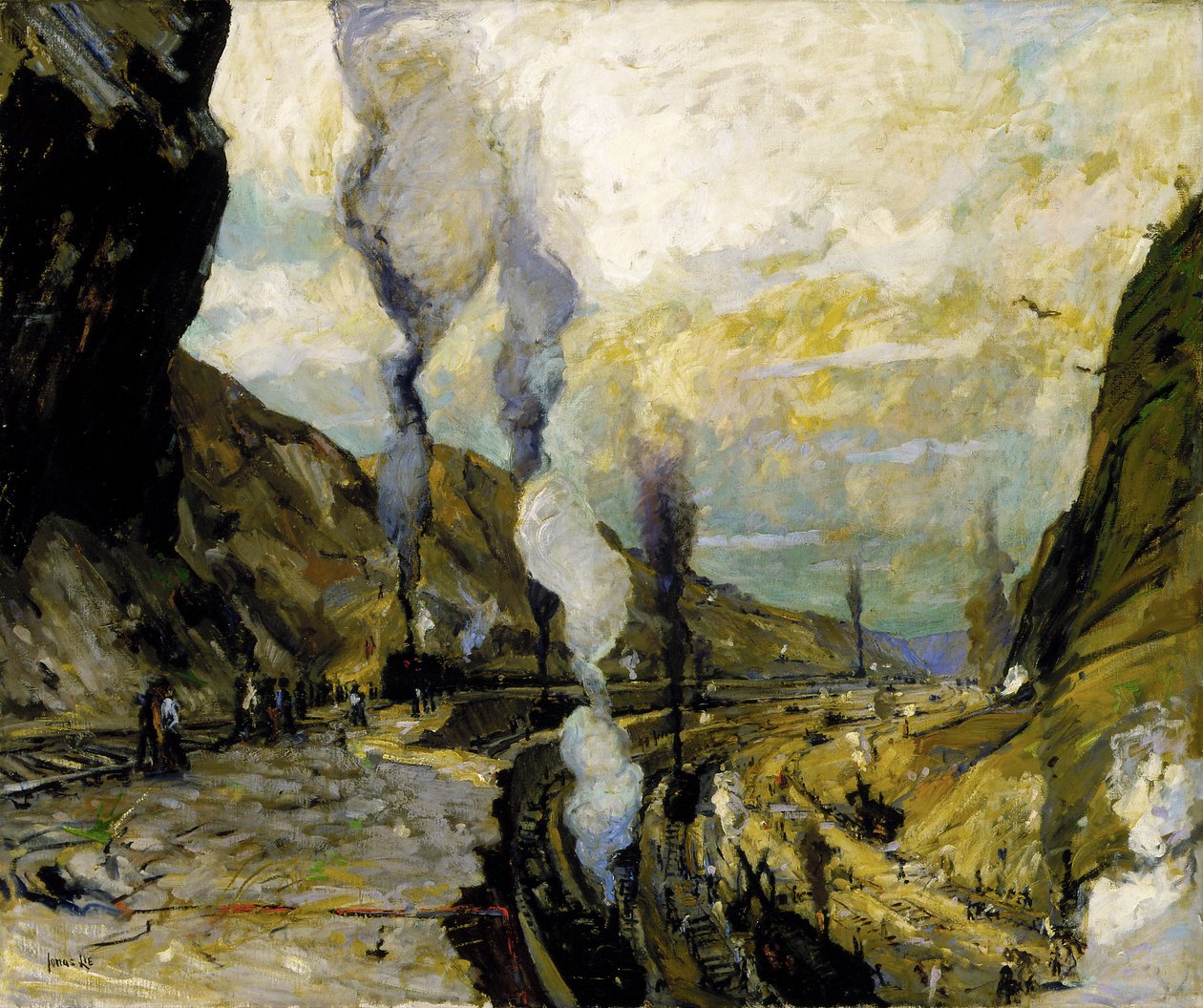 Culebra-leikkaus, 1913 tekijältä Jonas Lie