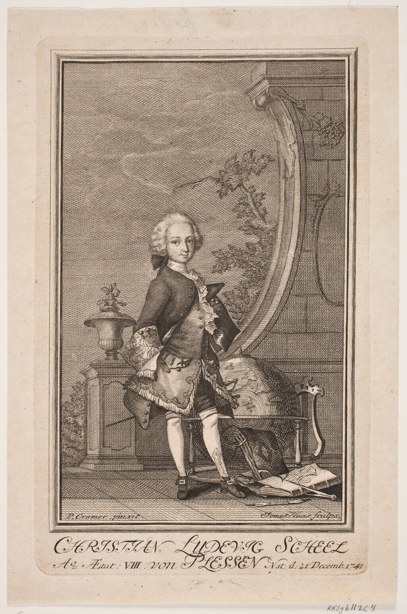 Christian Ludvig Scheel von Plessen tekijältä Jonas Haas
