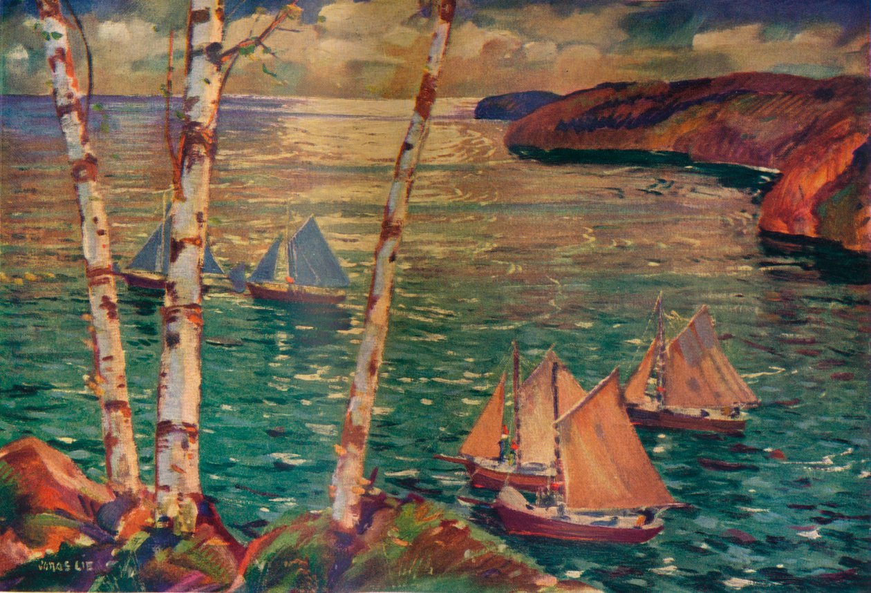 Into the Morning, 1920 tekijältä Jonas Lie