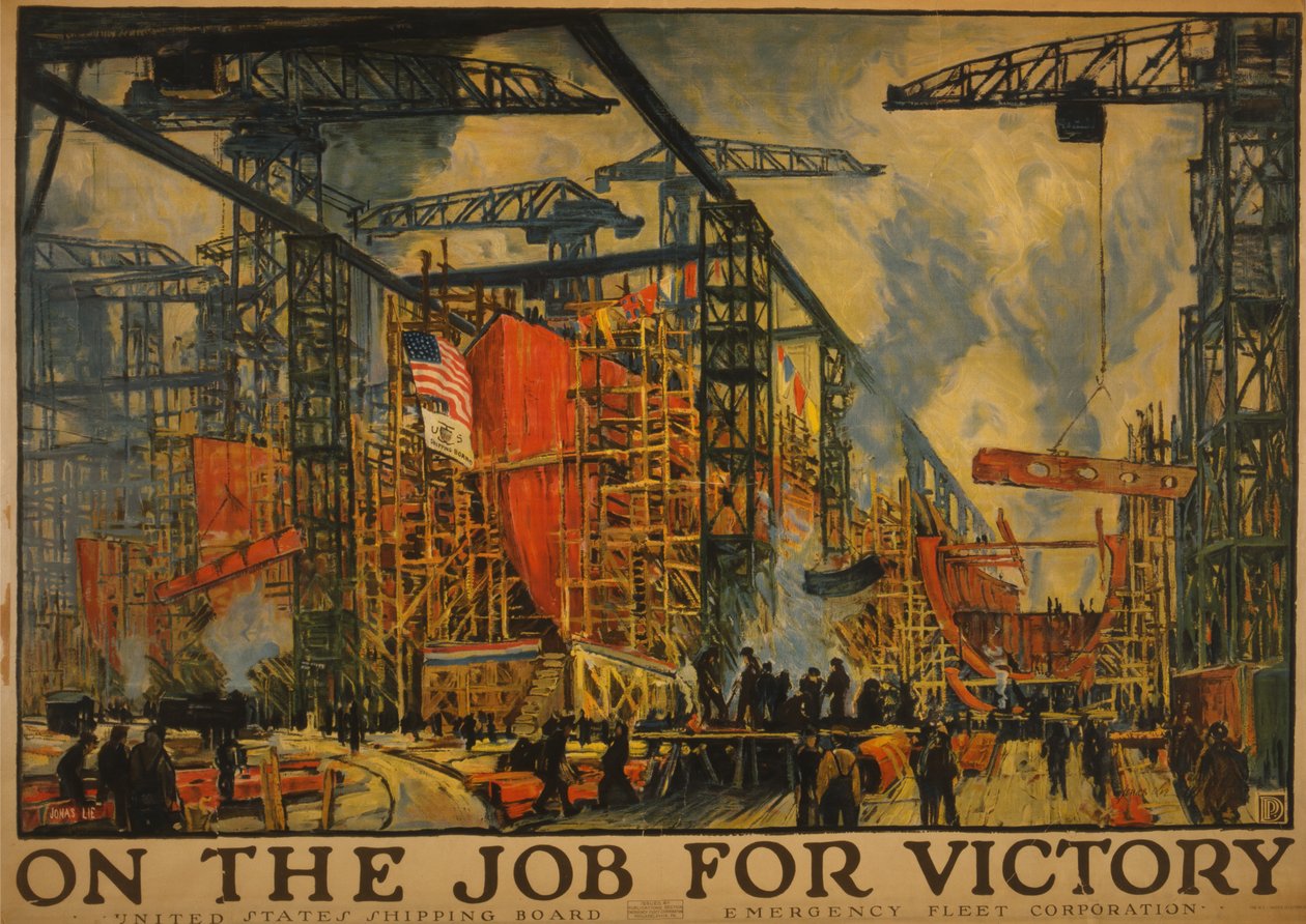 Voiton työssä, 1918 tekijältä Jonas Lie