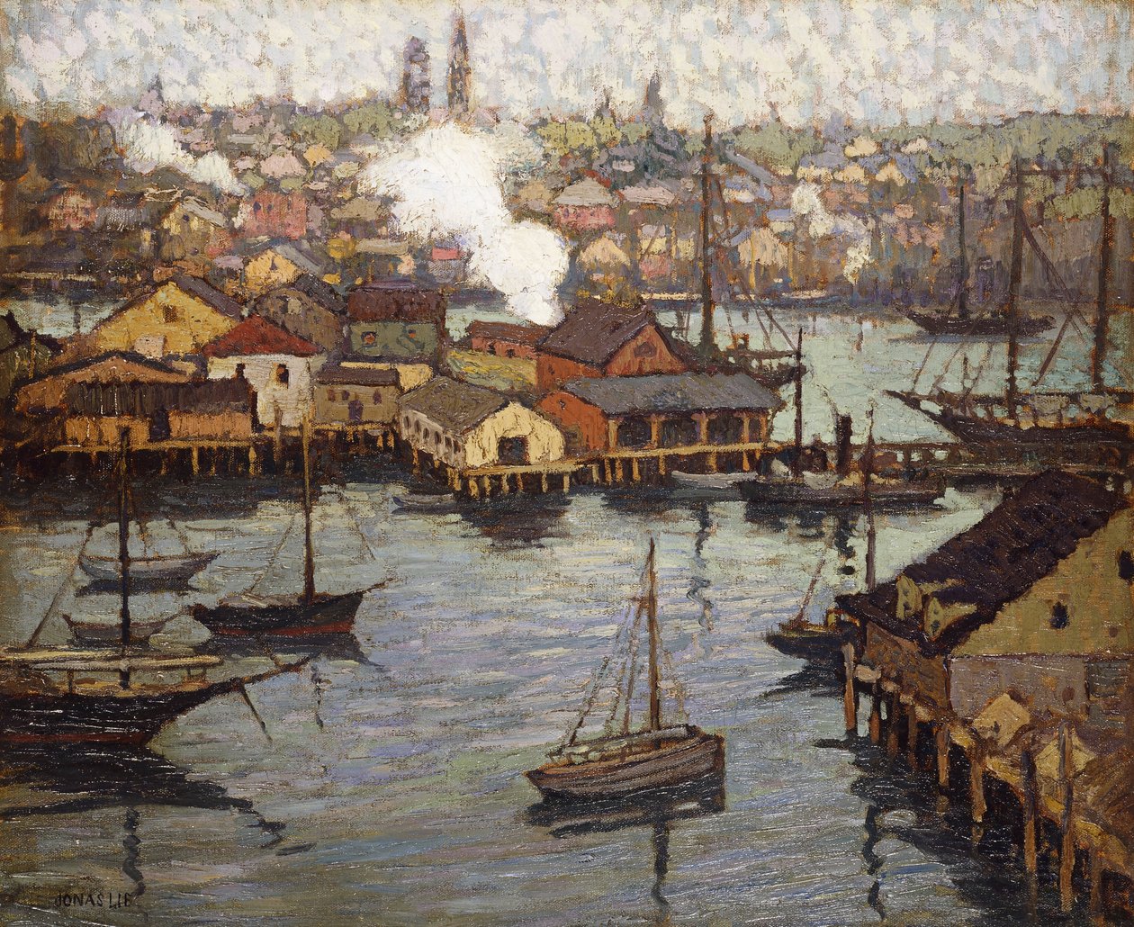 Näkymä Banner Hilliltä, East Gloucesterista tekijältä Jonas Lie