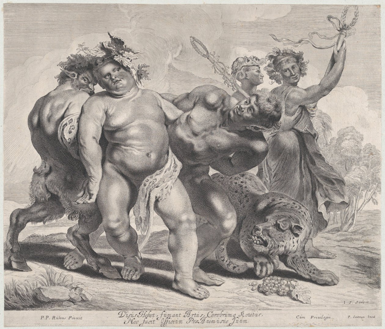 Bacchuksen juoppo, 1630-57, 1630-57. tekijältä Jonas Suyderhoef