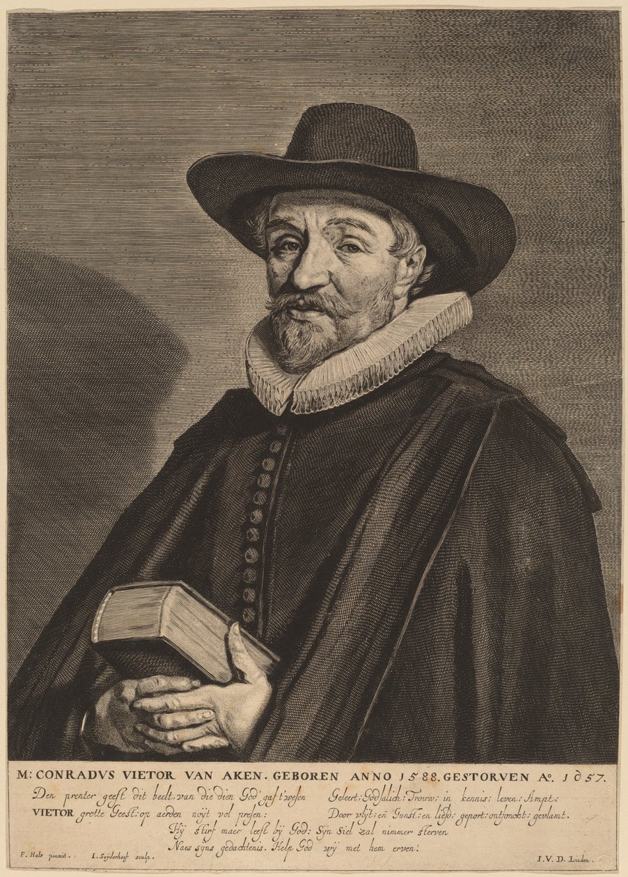 Conrad Vietor Aachenista tekijältä Jonas Suyderhoff after Frans Hals