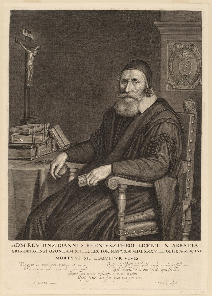 Johannes ollut tekijältä Jonas Suyderhoff after Hendrik Cornelisz van Vliet