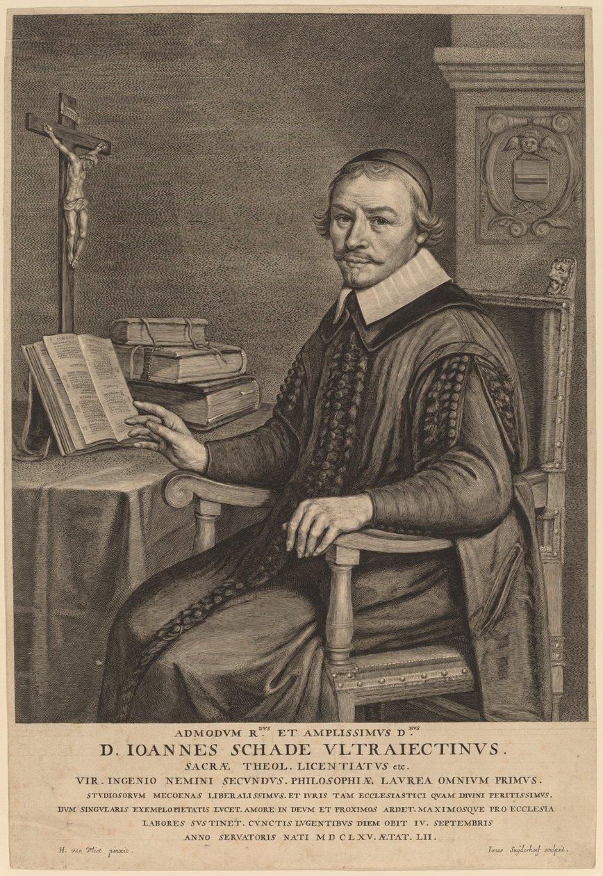 Johannes Schade tekijältä Jonas Suyderhoff after Hendrik Cornelisz van Vliet