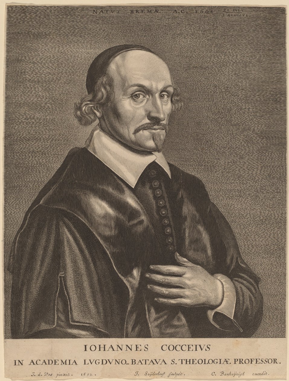 Johannes Cocceius tekijältä Jonas Suyderhoff after Jan de Vos