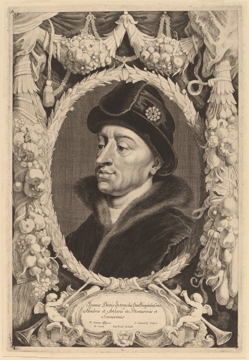 Johannes Peloton, Burgundin herttua tekijältä Jonas Suyderhoff after Pieter Claesz Soutman