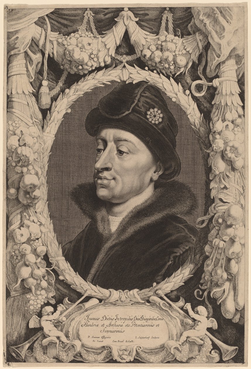 Johannes Peloton, Burgundin herttua tekijältä Jonas Suyderhoff after Pieter Claesz Soutman