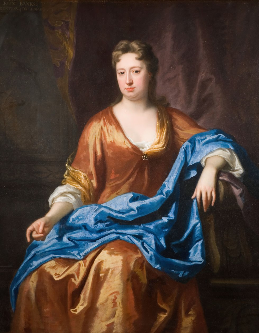 Muotokuva Elizabethista, Aylesfordin 1. kreivitär, 1720. tekijältä Jonathan Richardson the Elder