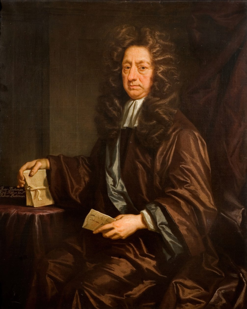 Joas Batemanin muotokuva, 1700-1718. tekijältä Jonathan Richardson the Elder