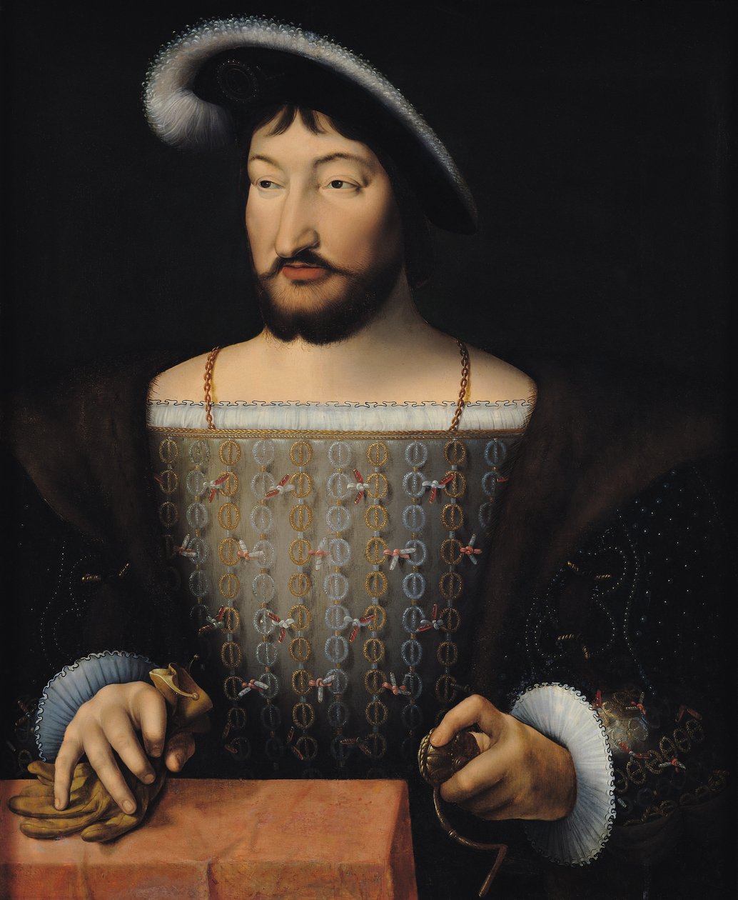 François I (1497-1547) tekijältä Joos van Cleve