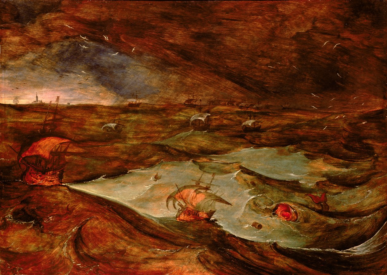 Myrsky merellä, 1610 tekijältä Joos or Josse de Momper